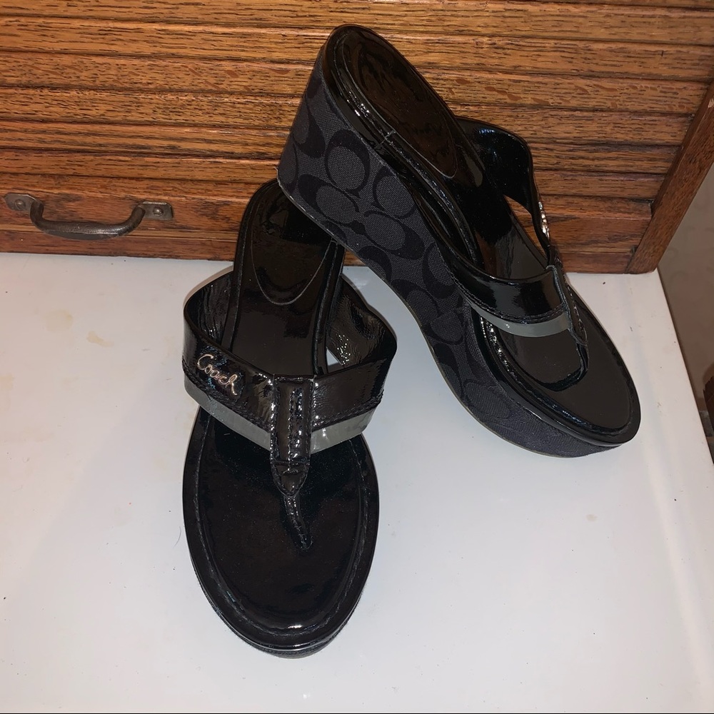 Coach Jody wedge sandals